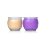 Ribbed Jar Candles - Lavender & Mango Sorbet