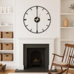 Clockline Minimalist - Modern Round Wall Clock