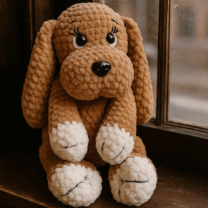 Crochet Dog – Amigurumi Crochet Stuffed Animal Milnora