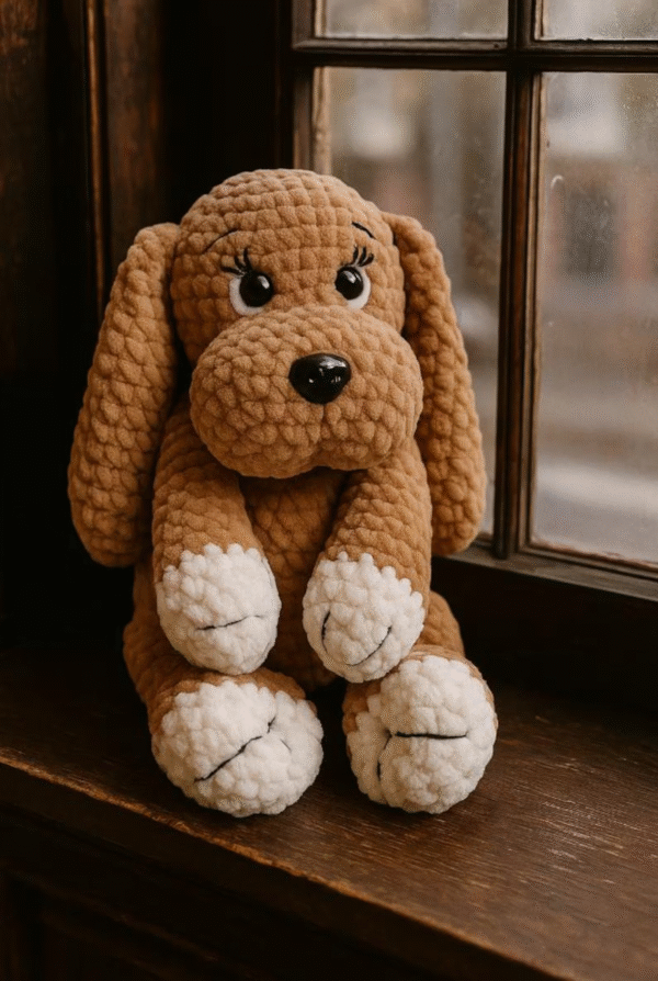 Crochet Dog – Amigurumi Crochet Stuffed Animal Milnora