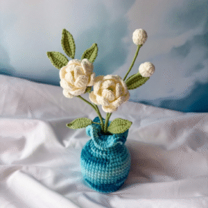 Crochet Jasmine Flower – Amigurumi Crochet Stuffed Animal Milnora