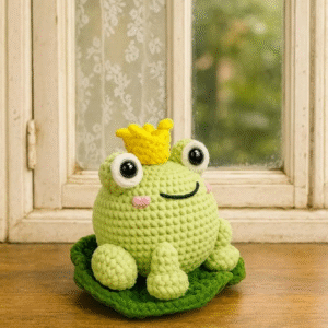 Frog Prince Crochet – Amigurumi Crochet Stuffed Animal Milnora