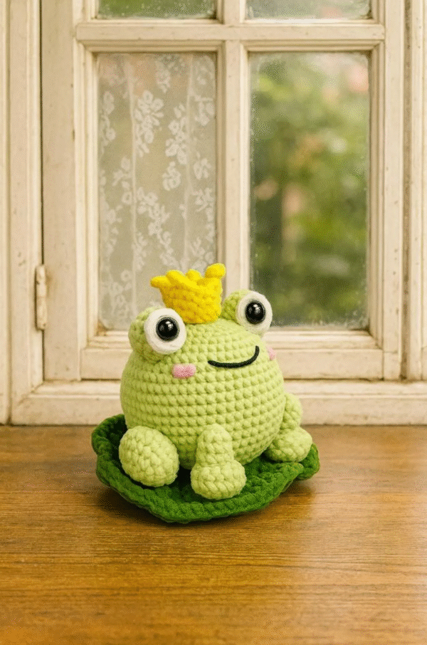 Frog Prince Crochet – Amigurumi Crochet Stuffed Animal Milnora