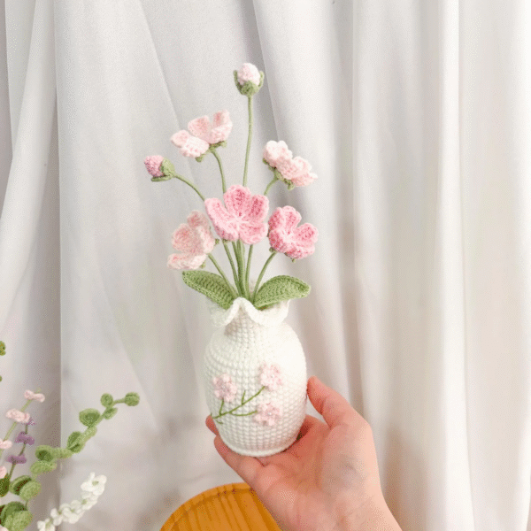 Crochet Androsace Umbellata – Amigurumi Crochet Stuffed Animal Milnora - Image 4