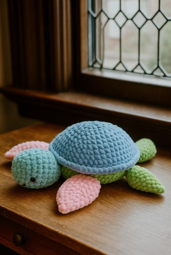 Turtle Crochet – Amigurumi Crochet Stuffed Animal Milnora - Image 2