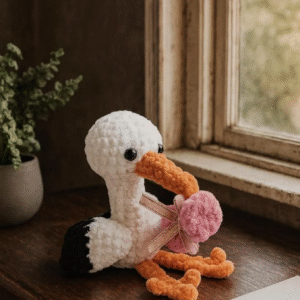 Little Stork Crochet – Amigurumi Crochet Stuffed Animal Milnora