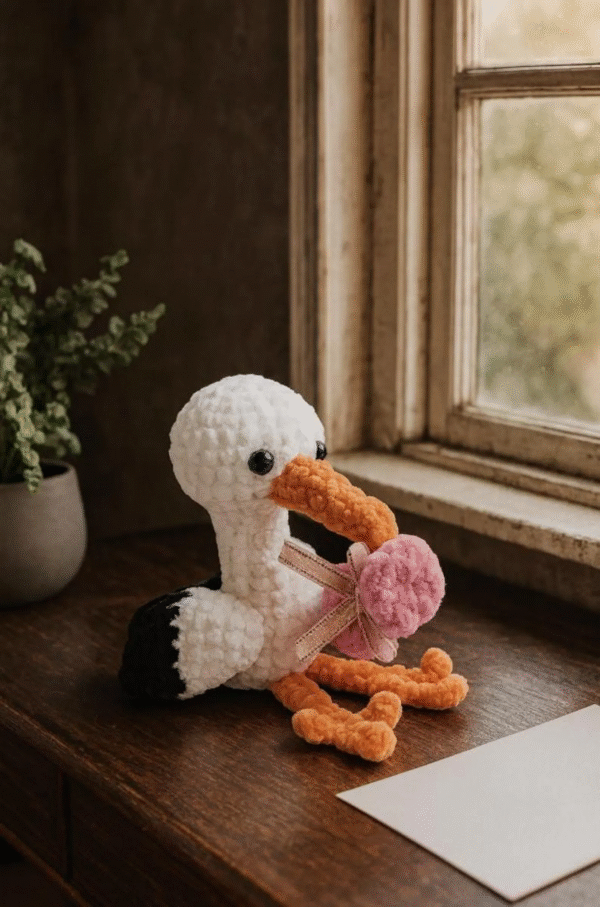 Little Stork Crochet – Amigurumi Crochet Stuffed Animal Milnora