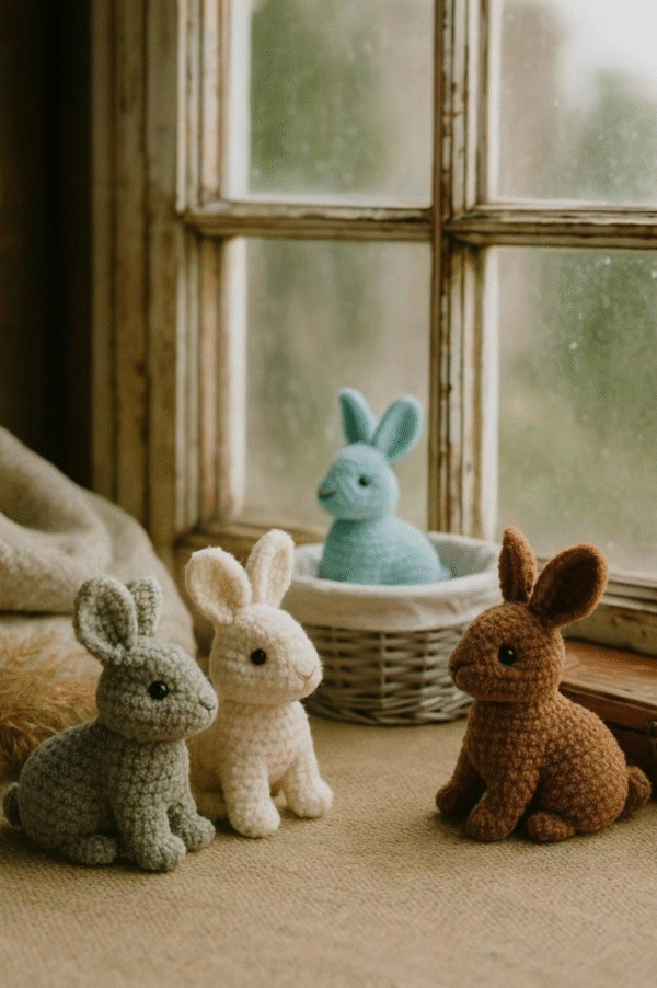 Baby Rabbit Crochet – Amigurumi Crochet Stuffed Animal Milnora - Image 2