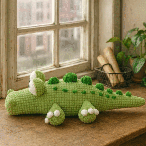 Chubby Crocodile Crochet – Amigurumi Crochet Stuffed Animal Milnora