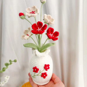 Crochet Androsace Umbellata – Amigurumi Crochet Stuffed Animal Milnora