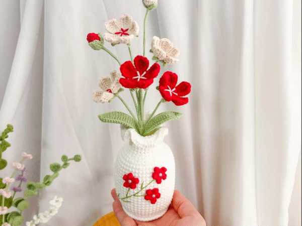 Crochet Androsace Umbellata – Amigurumi Crochet Stuffed Animal Milnora