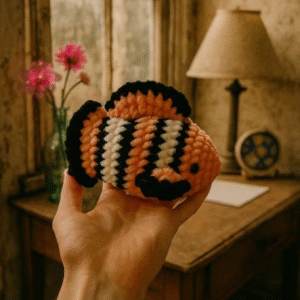 Alternative view of Clownfish No-Sew Crochet – Amigurumi Crochet Stuffed Animal Milnora