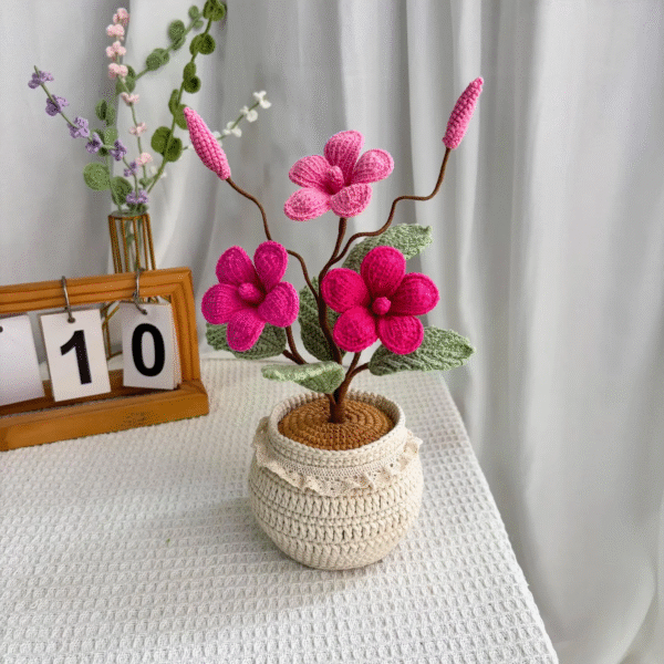 Crochet Plumeria – Amigurumi Crochet Stuffed Animal Milnora - Image 3