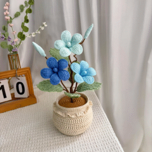 Alternative view of Crochet Plumeria – Amigurumi Crochet Stuffed Animal Milnora